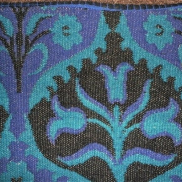 Antique Hand Woven Wool Table Runner Mantle Scarf - Picture 4 of 7